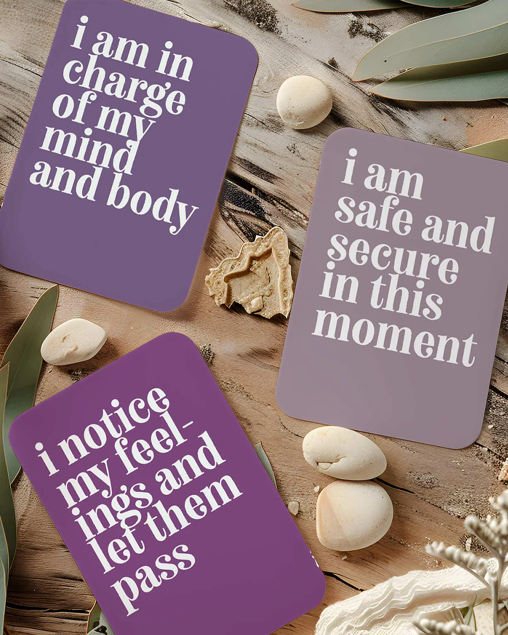 Anxiety Relief Affirmations Pocket Deck - Stress Relief and Emotional Wellness