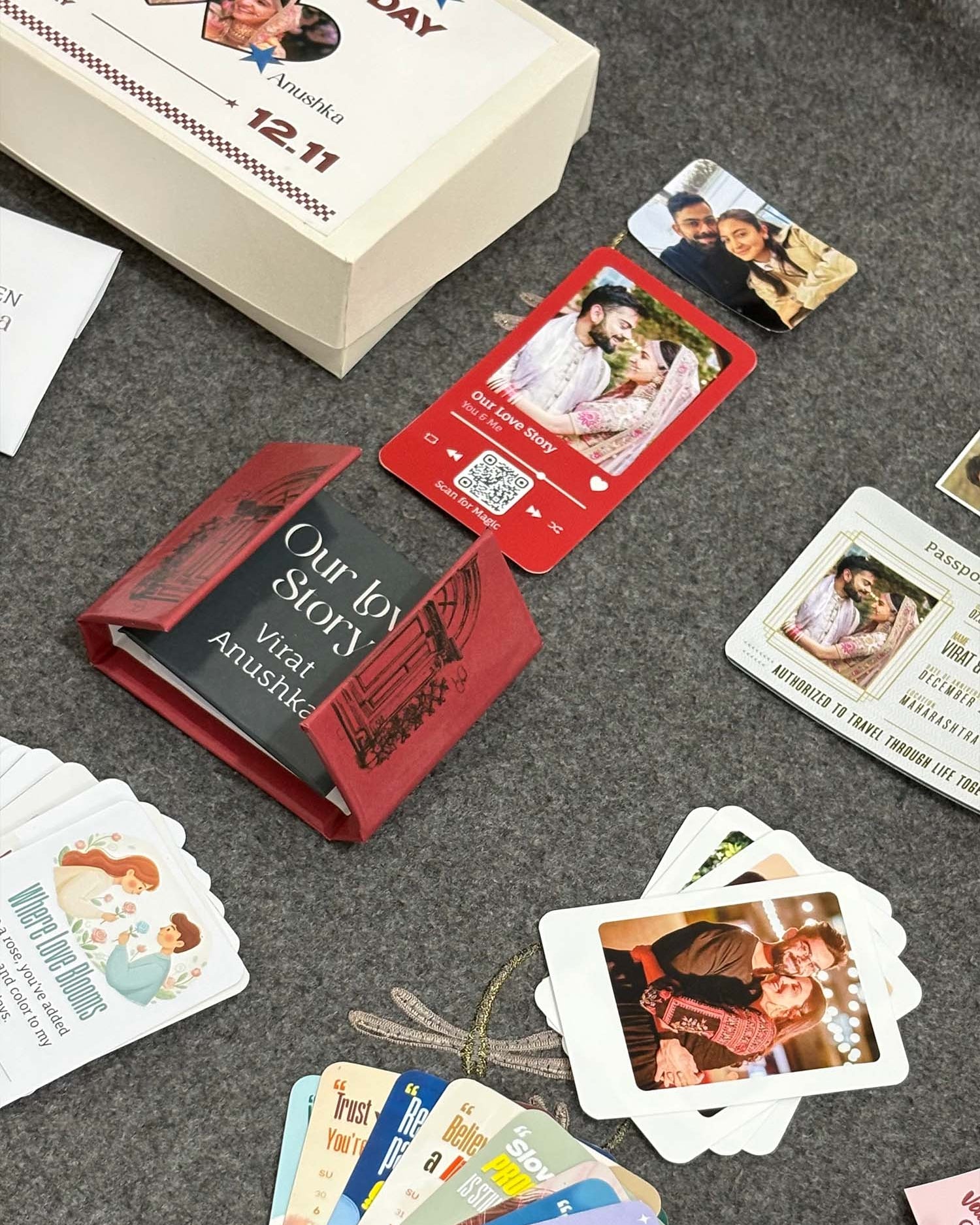 Personalized Forever Together Box - Premium Gift Box Kit