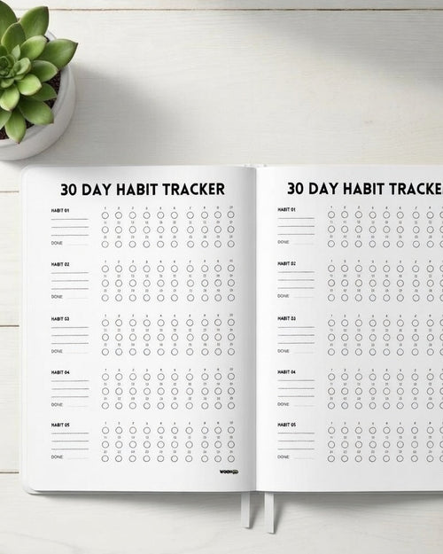 30-Day Habit Builder Tracker – Build Better Habits in One Month