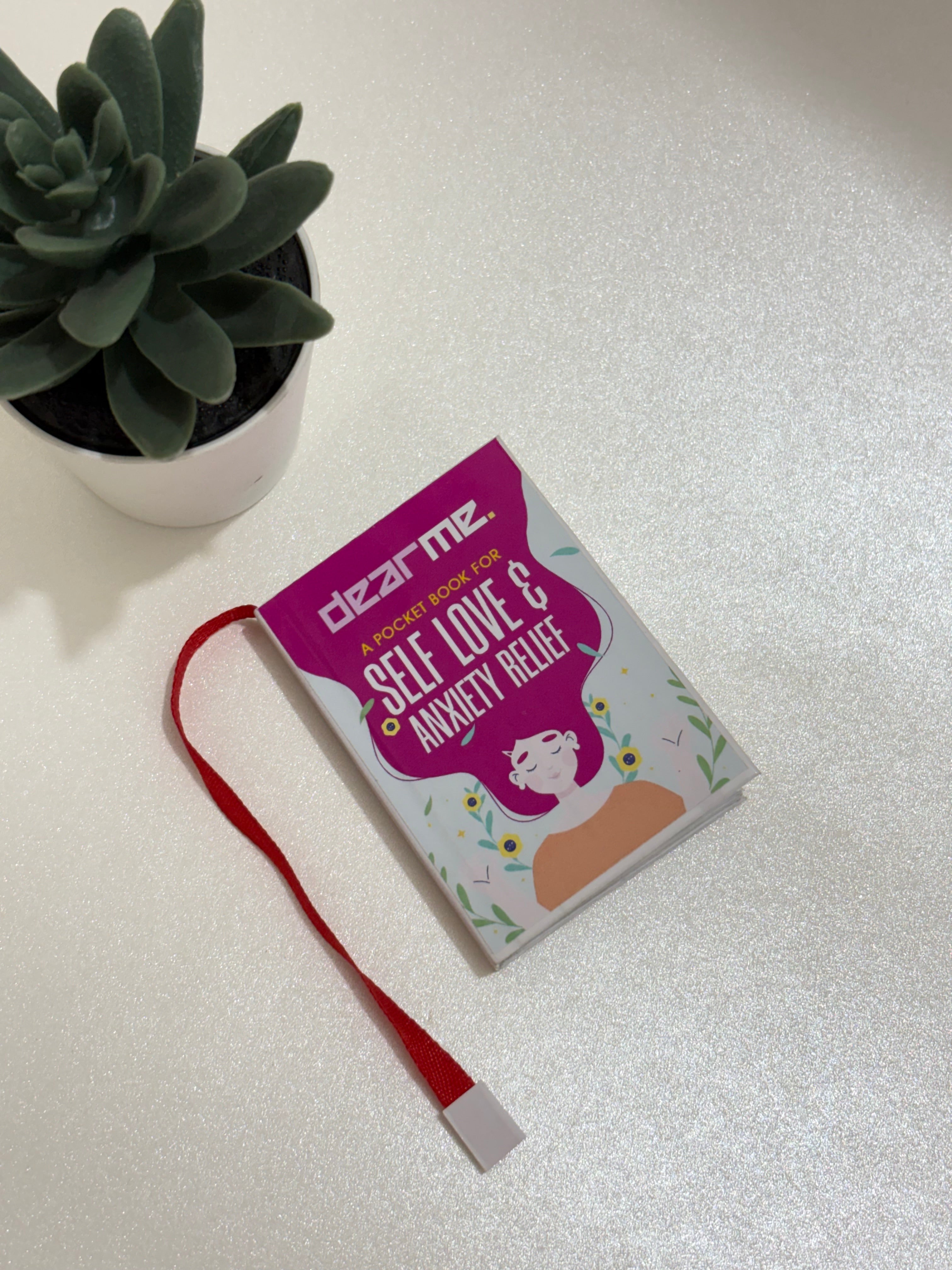 Dear Me – Daily Affirmation Mini Book for Positivity & Calm Mind