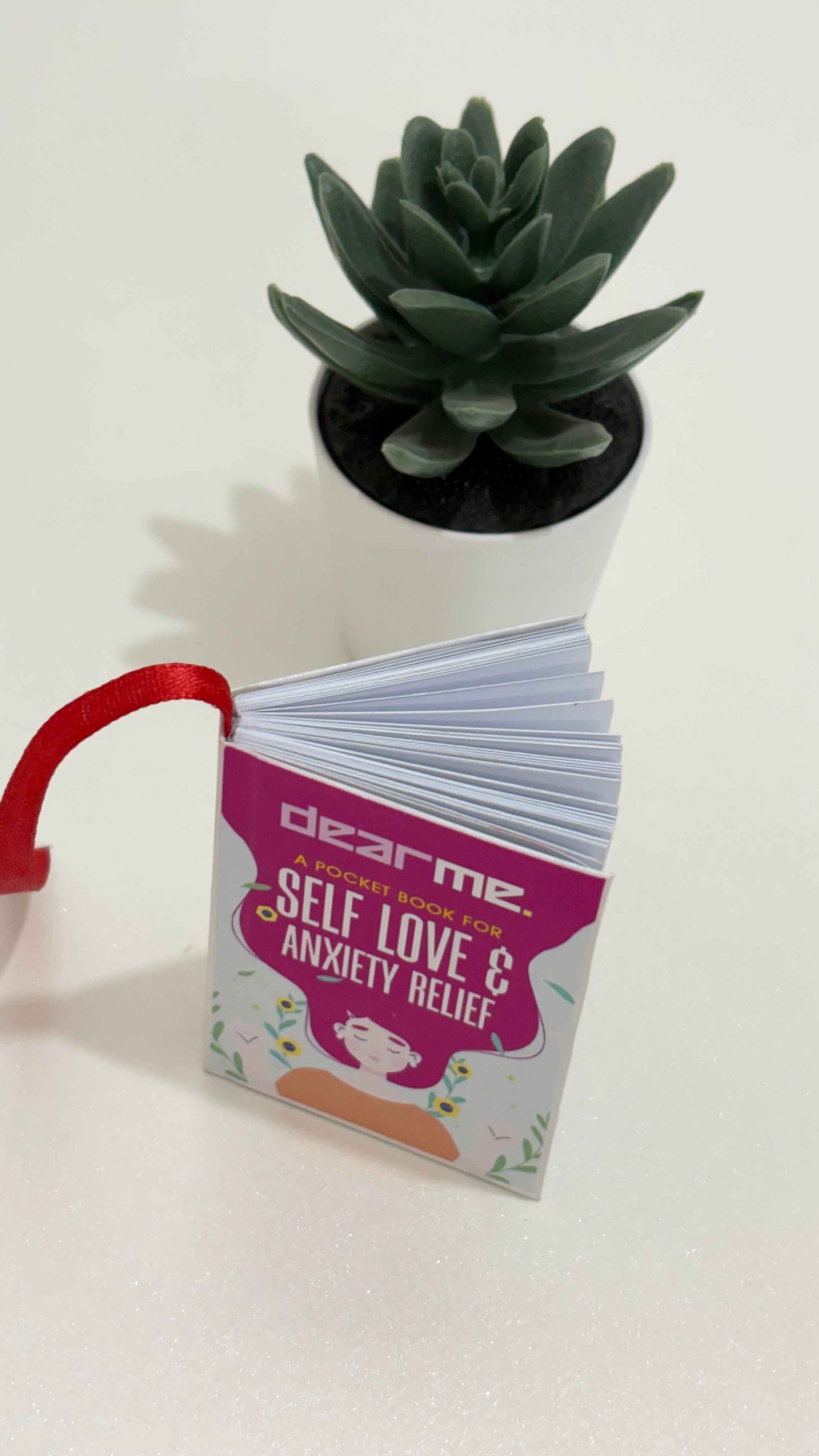 Dear Me – Daily Affirmation Mini Book for Positivity & Calm Mind