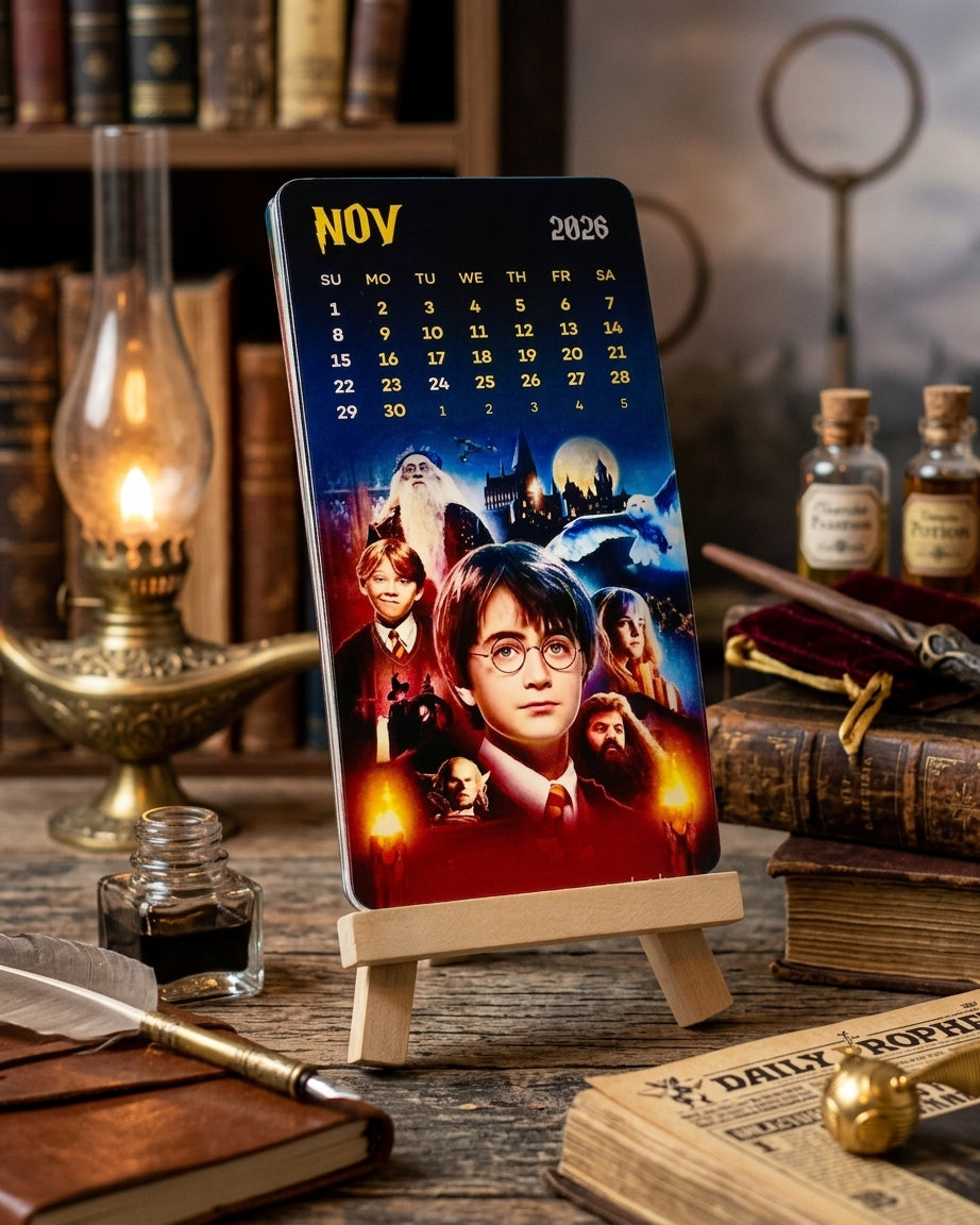 Harry Potter Mini Desk Calendar 2026