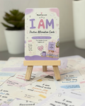 “I AM” Positive Affirmation Cards - Free Stand