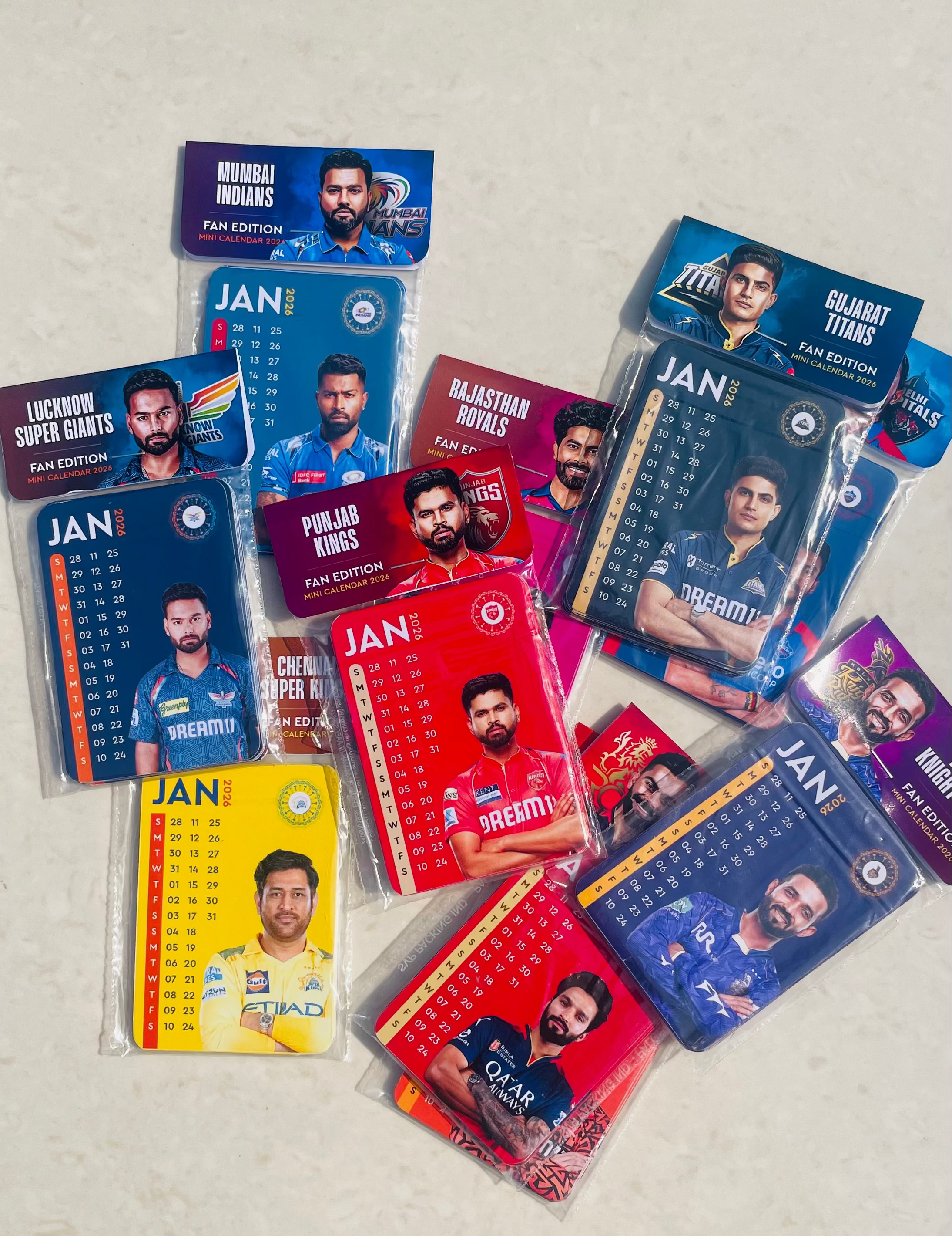 Mumbai Indians Fan Edition Photo Card Set (2026 Collection) – Single Pack