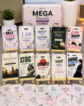 Mega Bundle Pack of 10 COMBO - Self Love, Financial, Anxiety, Love, Bhagavad Gita, “I AM”, Japanese, Stoic, Punjabi, Anime Affirmation Affirmation Cards