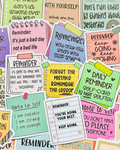 Motivational Self Care Stickers | Set of 24