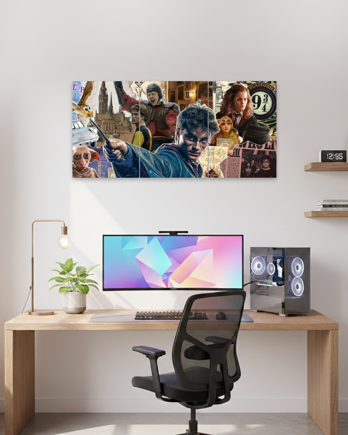 Harry Potter Wizard Legacy | Magical World Split Wall Poster | 3 Piece Set