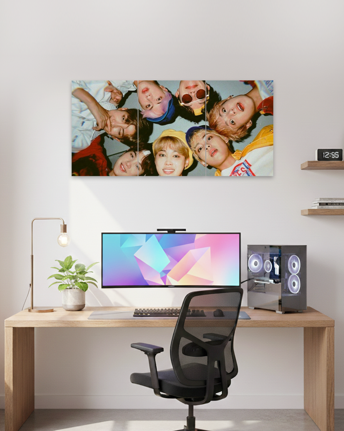 BTS Forever | K-Pop Idol Split Wall Poster | 3 Piece Set