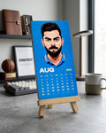 Virat Kohli Mini Desk Calendar 2026