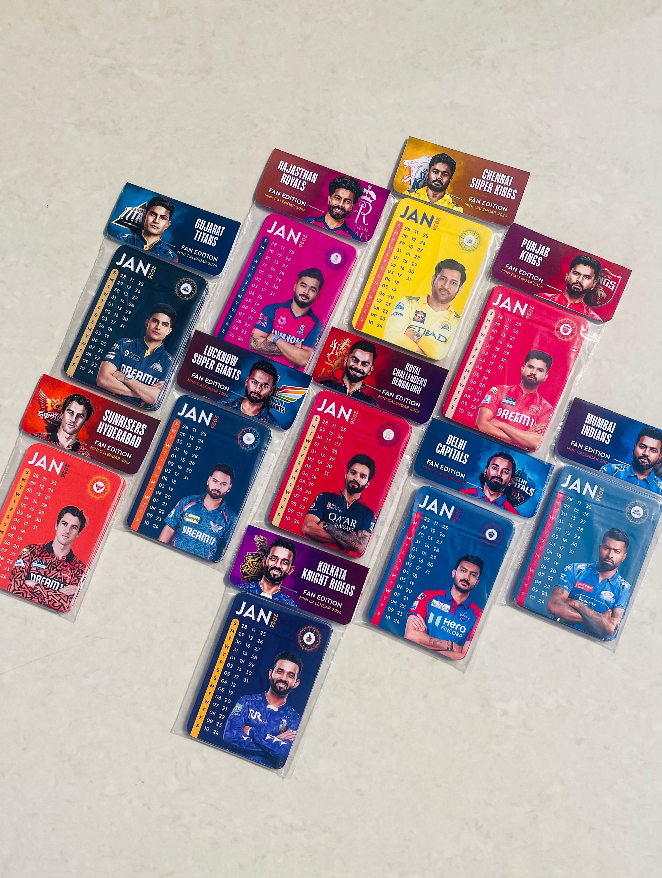 Royal Challengers Bengaluru Fan Edition Photo Card Set (2026 Collection) – Single Pack