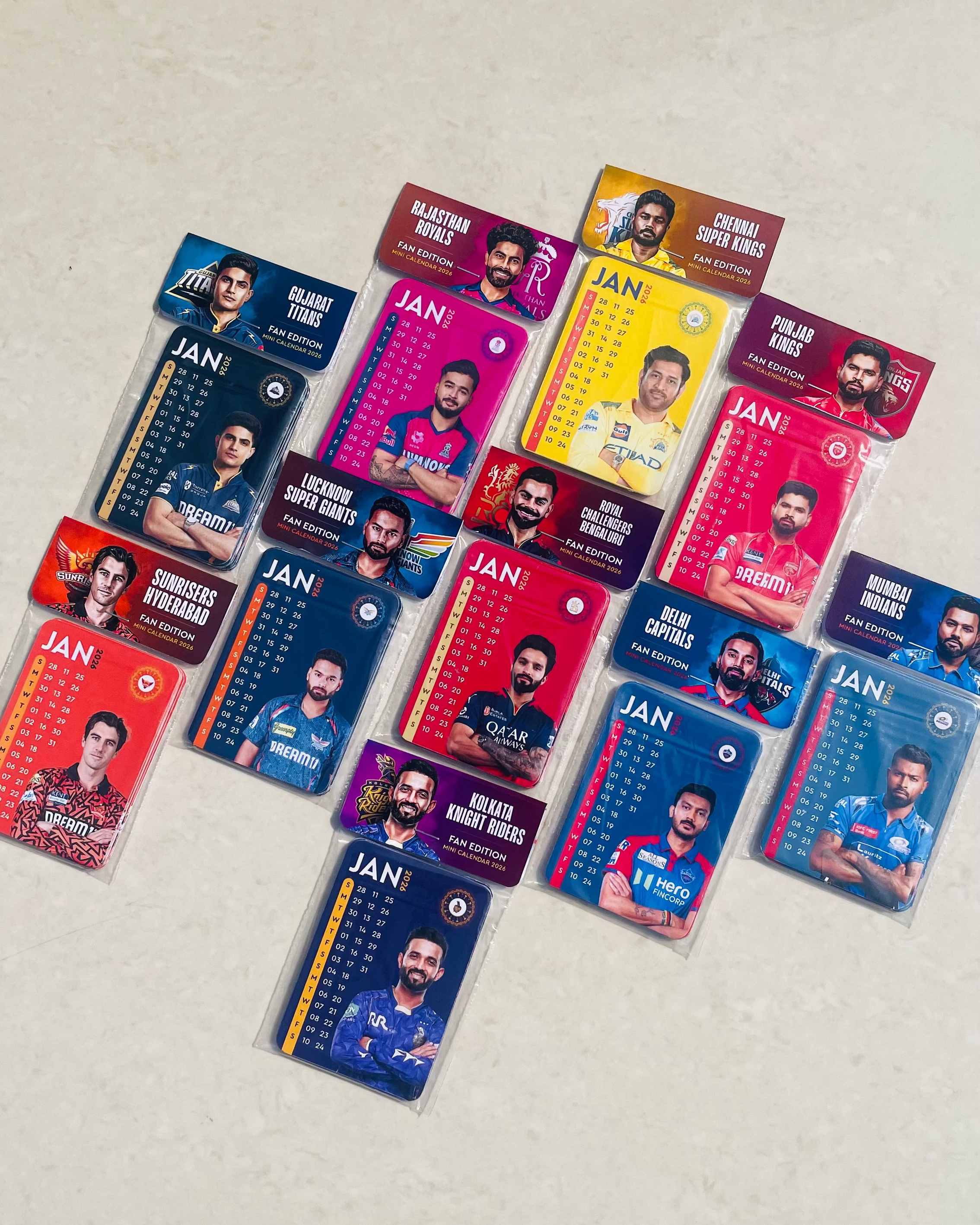IPL Fan Edition Player Cards Bundle (2026) – Premium Cricket Collectible Set (Set of 10)