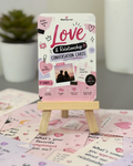 Love & Relationship Conversation Cards - Free Stand