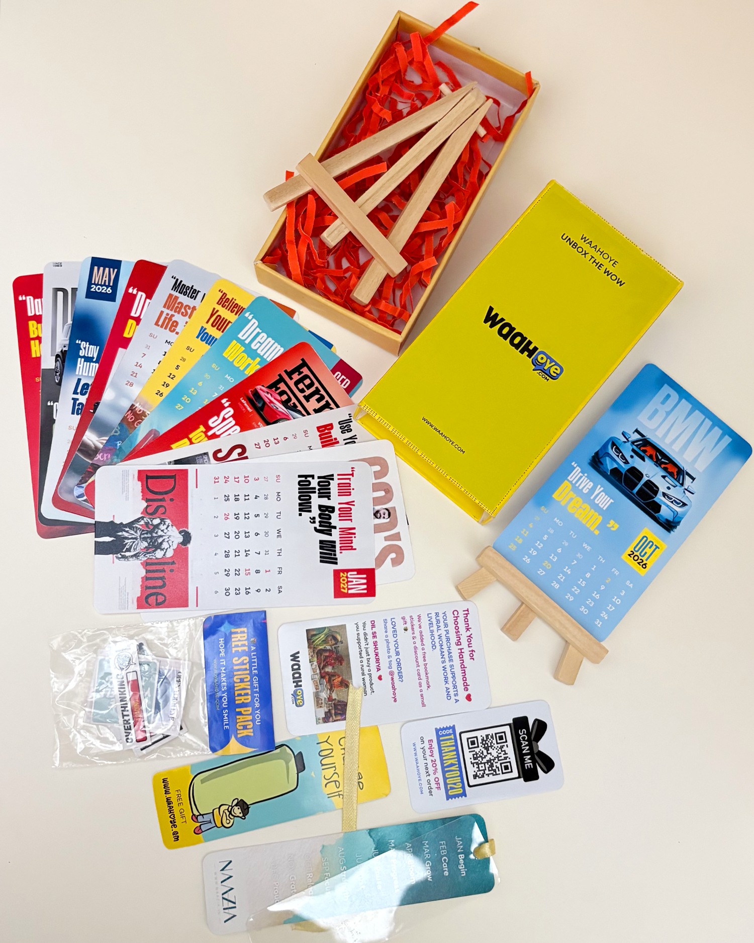Fan Motivational Desk Calendar