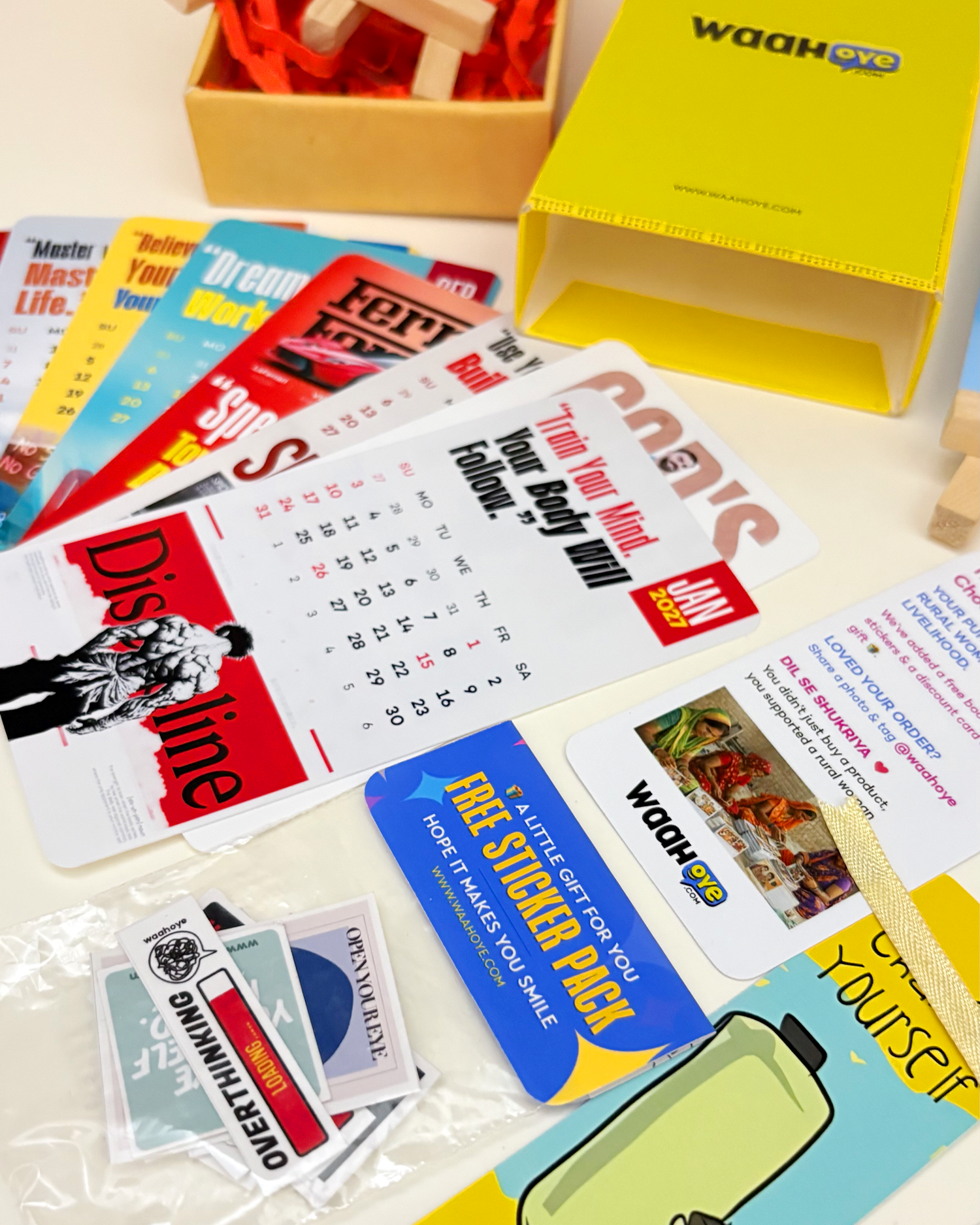 Fan Motivational Desk Calendar