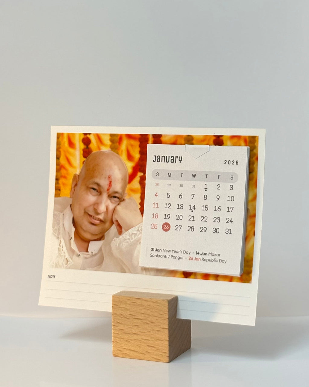 Naazia.in - Personalized Mini Desk Calendar 2026 Gift Box | Free Delivery All Over India | ₹99 Only