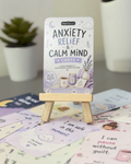 Anxiety Relief & Calm Mind Cards - Free Stand