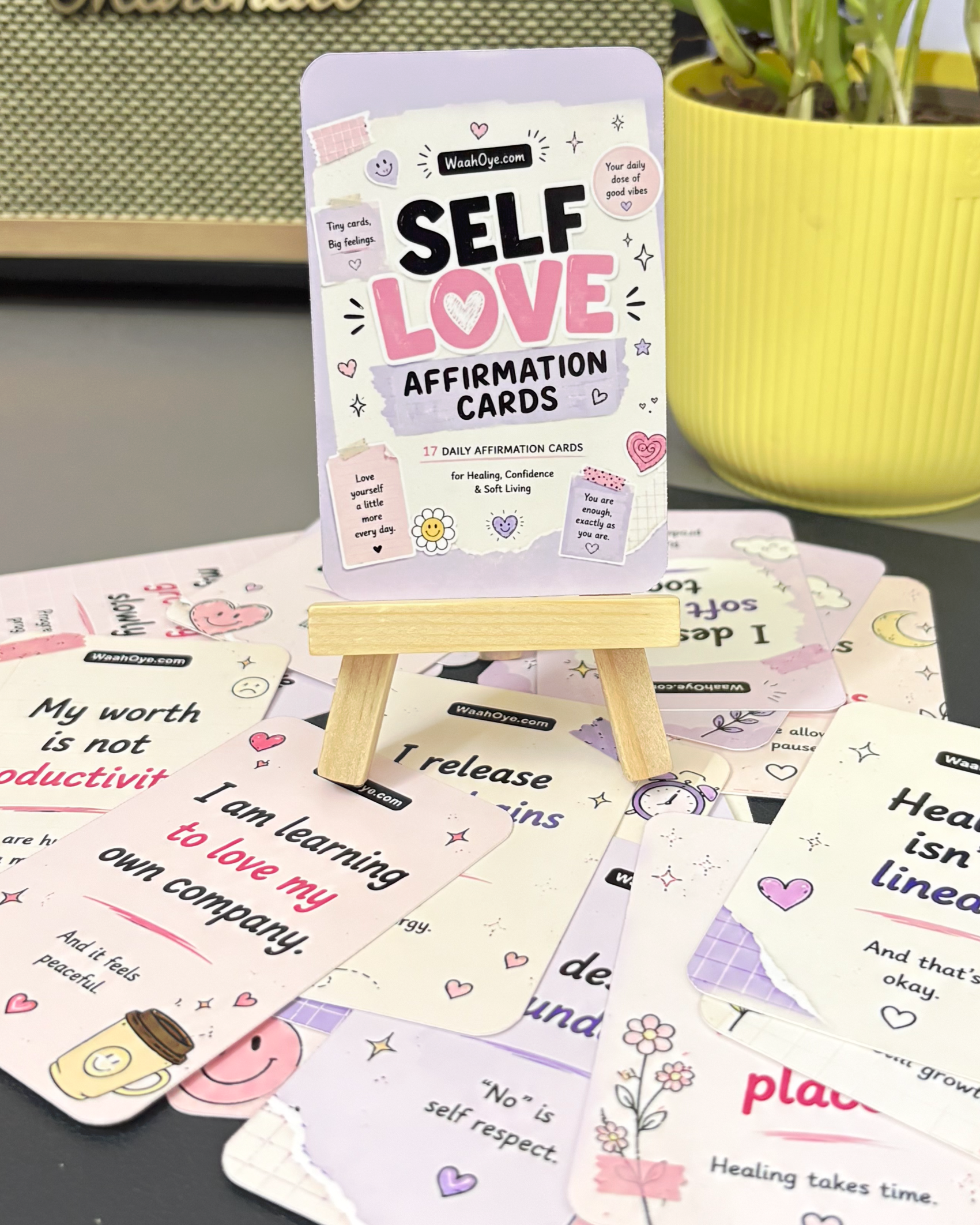 Mega Bundle Pack of 10 COMBO - Self Love, Financial, Anxiety, Love, Bhagavad Gita, “I AM”, Japanese, Stoic, Punjabi, Anime Affirmation Affirmation Cards